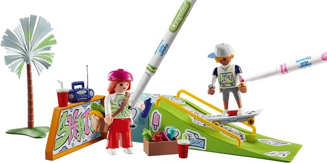 Thumbnail 5 de PLAYMOBIL Color 71515 Skatepark 🛹 Accesorios Solubles en Agua para Niños