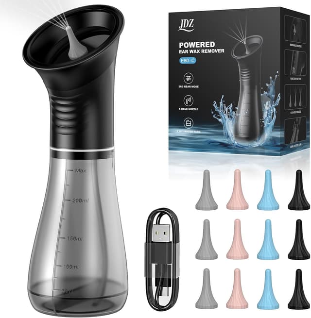 Detalle de Pulizia Orecchie JDZ 2000mAh con 12 testine