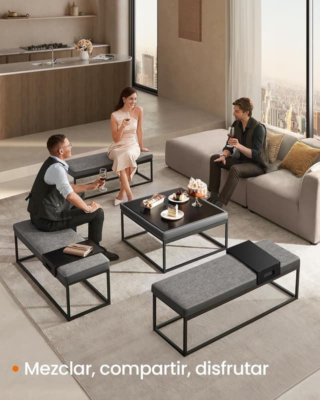 Thumbnail 1 de SONGMICS Luiz Mesa de Centro 300 kg