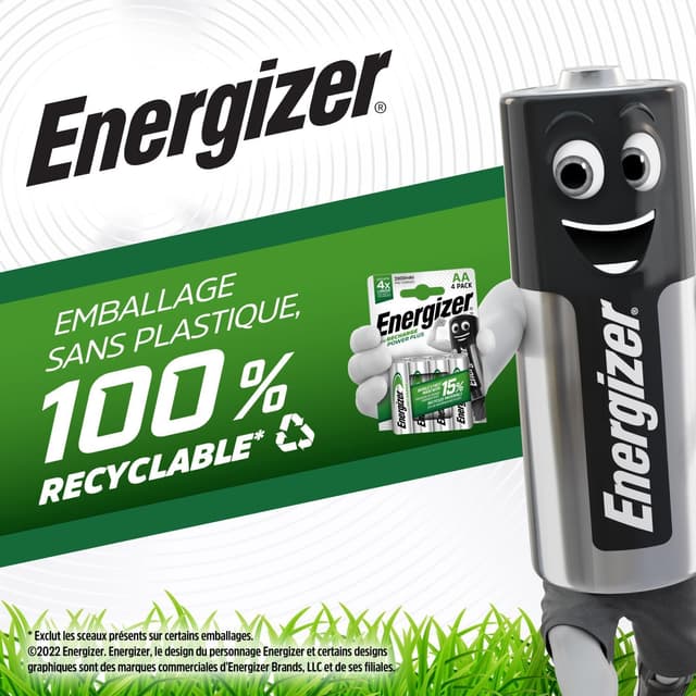 Thumbnail 6 de Energizer Recharge Power Plus pile 2500 mAh ♻