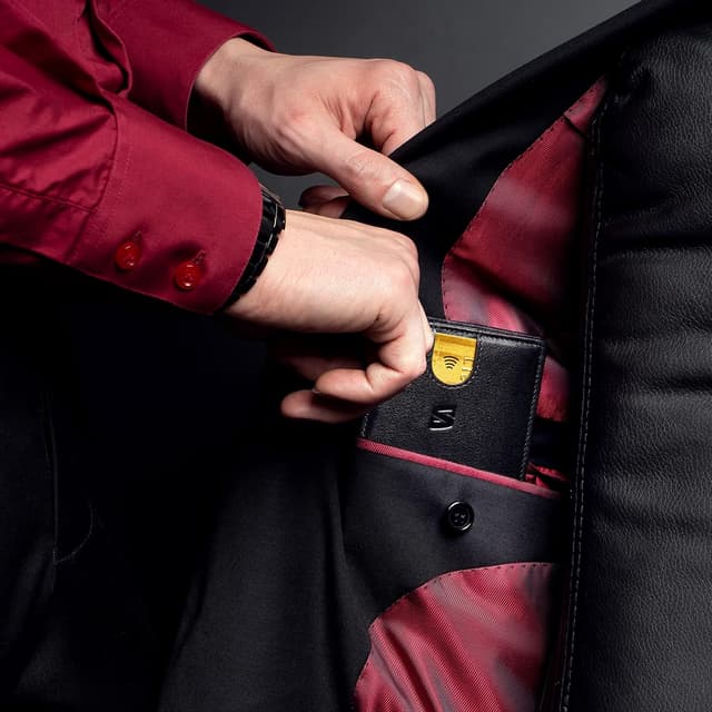 Detalle 1 de SERASAR Premium Wallet Clever, RFID, 11 Karten