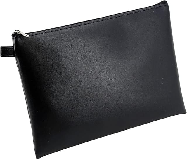 Detalle de Alassio 42231 Bolsa para Billetes de Banco 🏦 Piel Negra