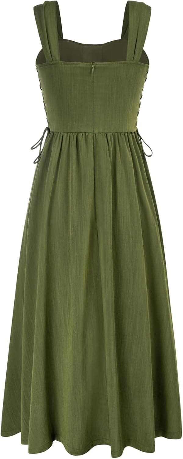 Thumbnail 3 de SCARLET DARKNESS Robe corsage sans manches đ