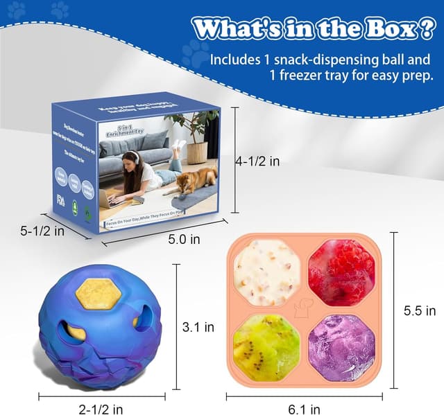 Thumbnail 6 de Freezeball Large interactive dog toy