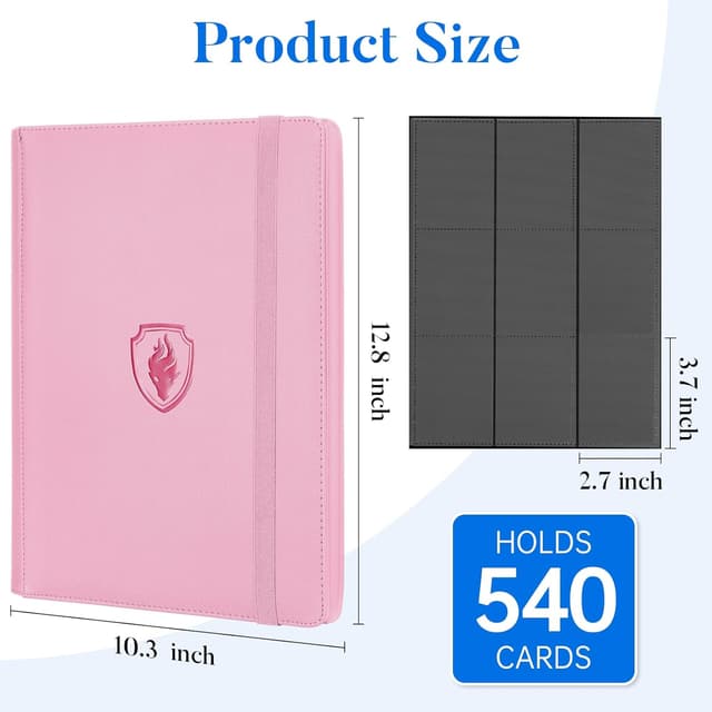 Thumbnail 5 de Fabmaker Premium 9 Pocket Card Binder 540