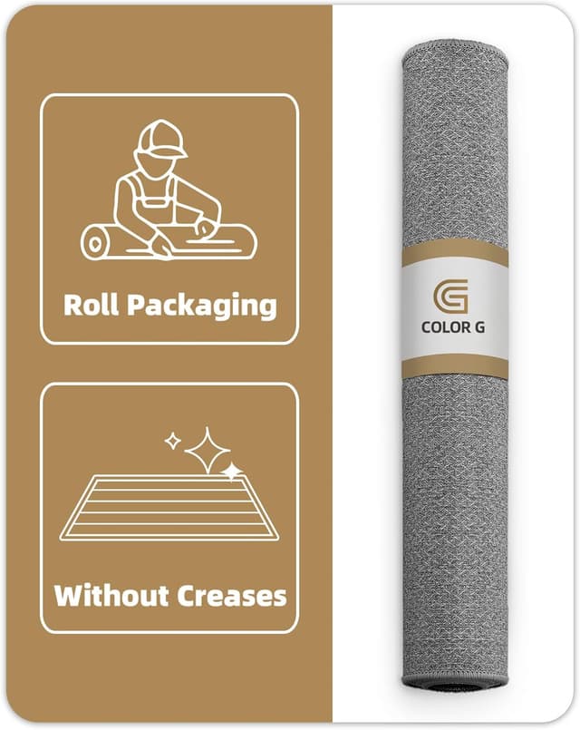 Thumbnail 3 de Color&Geometry Felpudo Entrada 44x76 cm Gris Claro