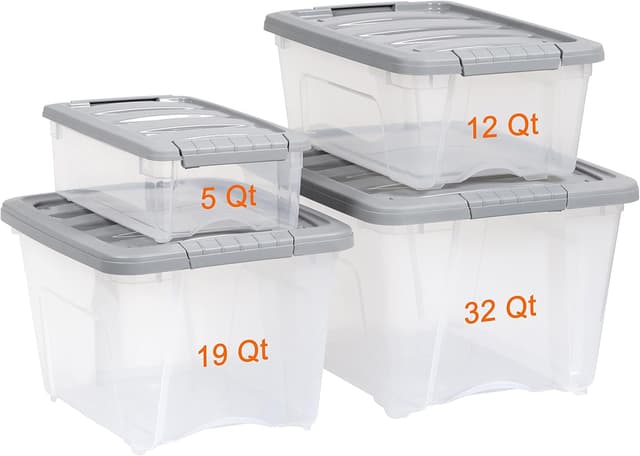 Thumbnail 5 de Amazon Basics 32 Quart Storage Bins