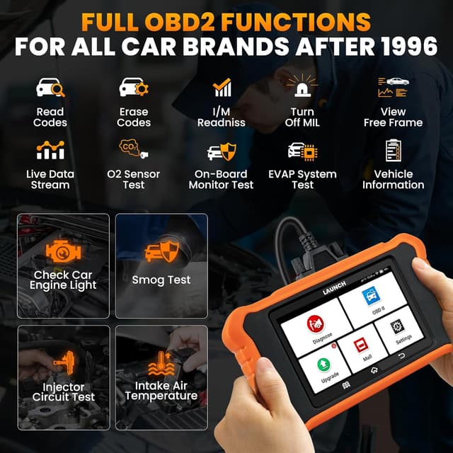 Thumbnail 3 de LAUNCH Creader Elite V3.0 OBD2 Scanner for Honda Acura