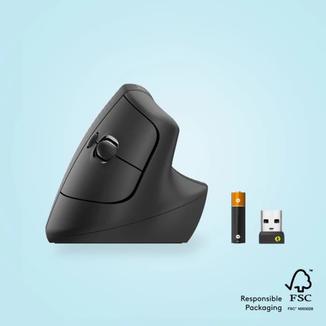 Thumbnail 11 de Logitech Lift Vertikale ergonomische Maus Schwarz