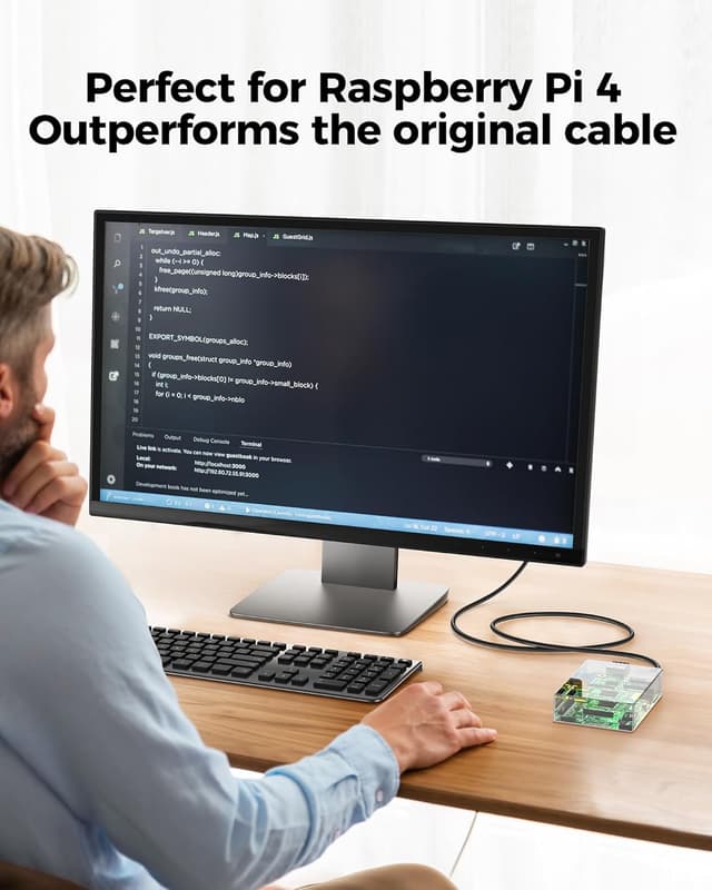 Thumbnail 5 de Silkland 8K Micro HDMI to HDMI Cable