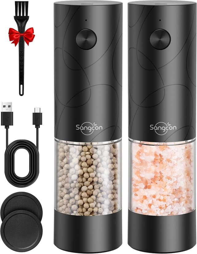 Imagen de Sangcon-EP molinillo eléctrico recargable 300 mAh en OfertitasTOP