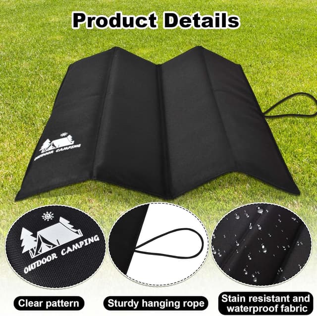 Thumbnail 3 de Sitzkissen Outdoor faltbar 31x32 cm 2er Set