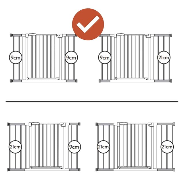 Thumbnail 4 de hauck 21cm Verlängerung Türgitter 🚪