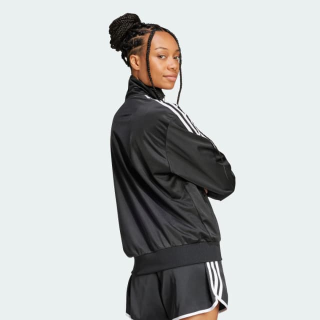 Detalle 2 de adidas Chaqueta Adicolor Classic Firebird Loose en negro