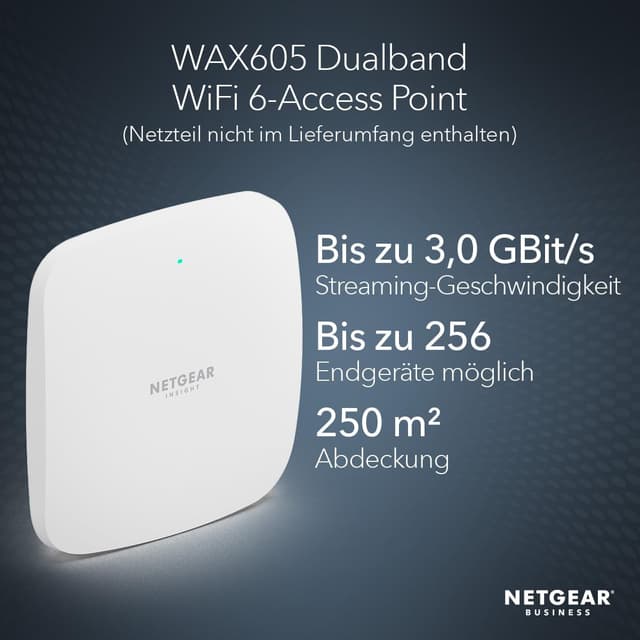 Thumbnail 1 de NETGEAR WAX605 WiFi 6 AX3000 Access Point