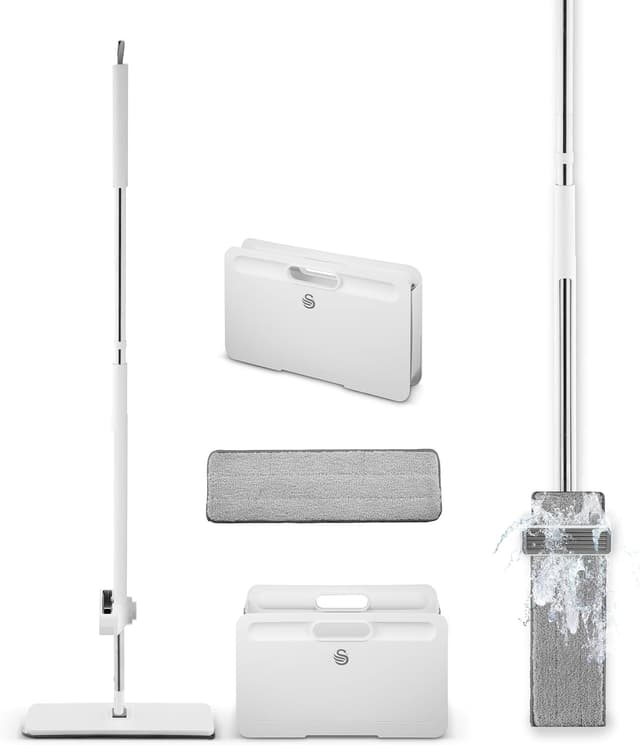 Detalle de Swan Elevate Self-Wringing Flat Mop 180° Head