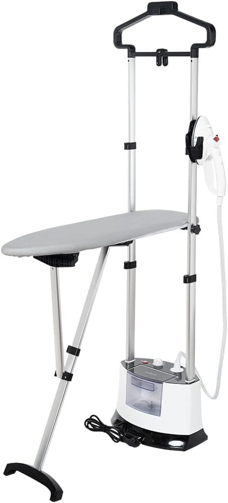 Detalle de Venkillian Upright Garment Clothes Steamer with 12 Steam Levels, 6 Bar & 1400W