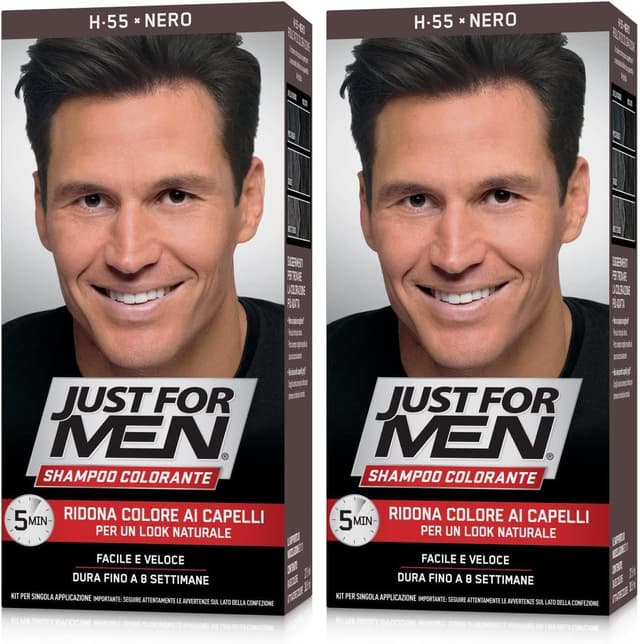 Thumbnail 6 de Just For Men H55 tintura nera 8 settimane