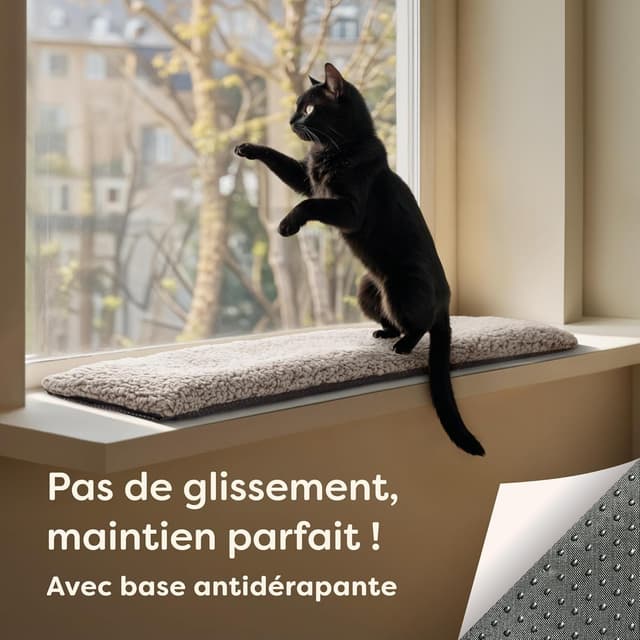 Detalle 2 de Knupis Coussin de Fenetre pour Chat 90x28cm