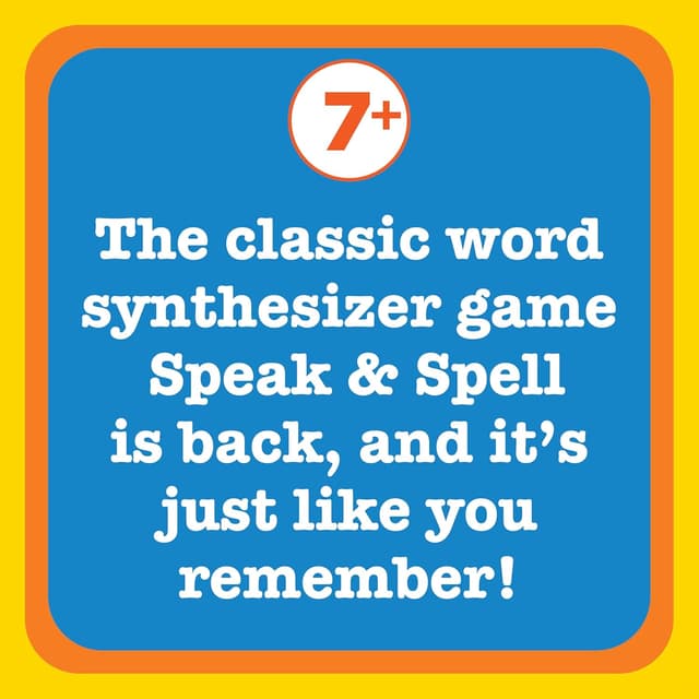 Detalle de Speak & Spell Spelling Game 7+