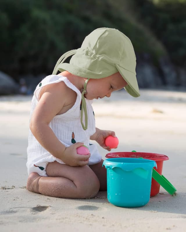 Detalle de FURTALK UPF 50+ kids sun hat