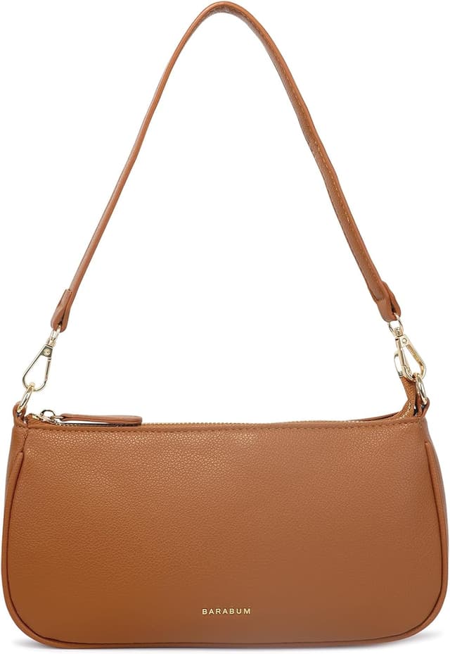 Detalle 1 de Barabum Retro Classic Clutch-Shoulder Tote Handbag with Zipper Closure