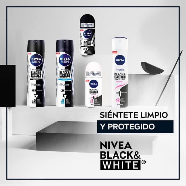 Thumbnail 6 de NIVEA MEN Black & White Invisible Spray 💪 Pack 6 (6x100ml)