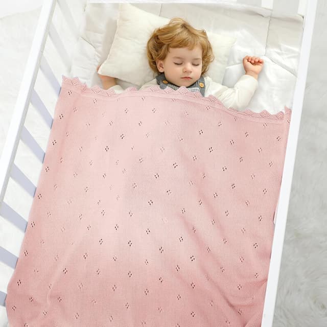 Thumbnail 2 de Hadetoto Baby Blanket 100% Cotton Knit