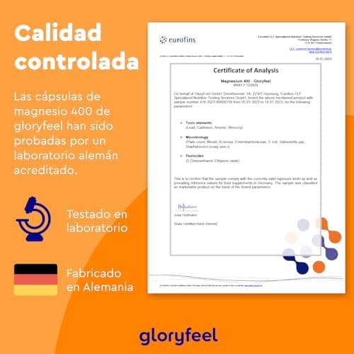 Thumbnail 3 de Magnesio 400 Cápsulas - Energía y Fortalecimiento Óseo 💪