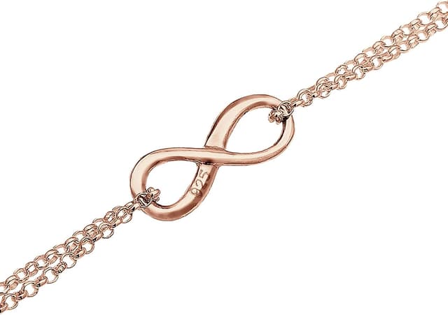 Detalle 2 de Elli Halskette Infinity 925 Silber đź’Ť