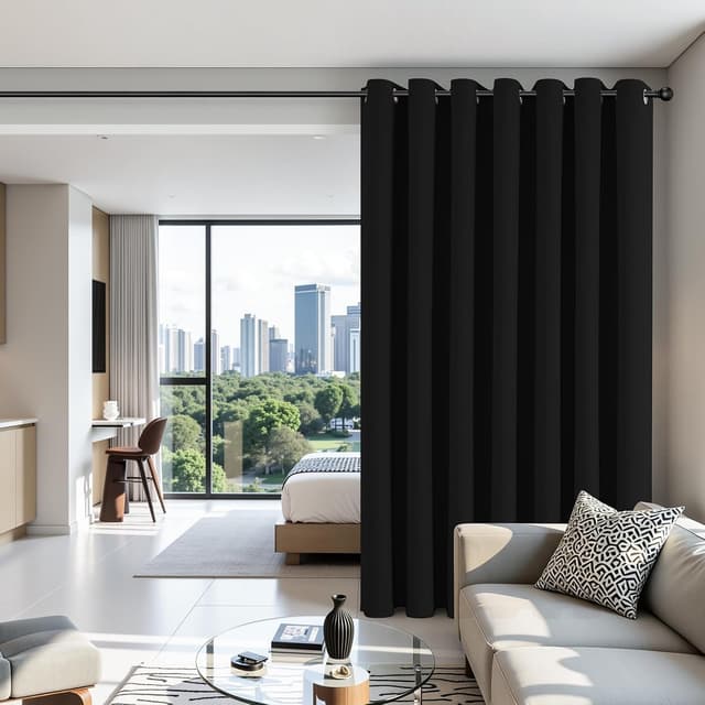 Thumbnail 2 de Joydeco Blackout Patio Sliding Door Curtains 100x84 in 🏡