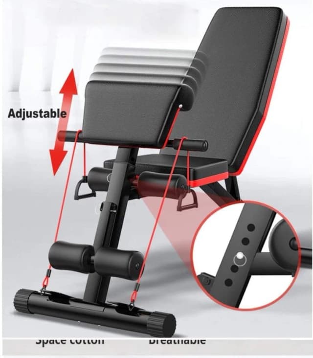 Detalle 2 de Fitness Tech banco de abdominales 300 kg