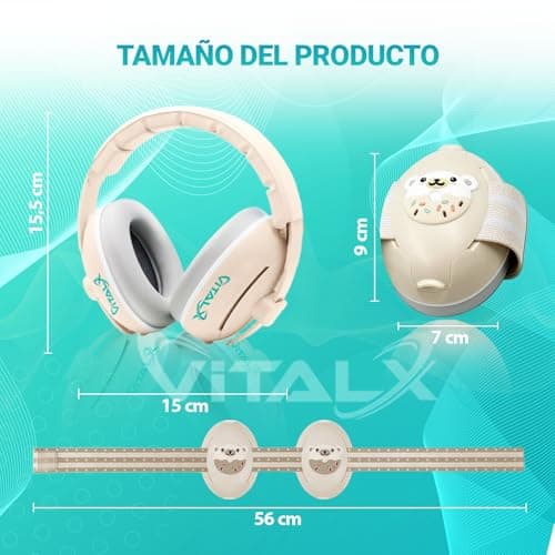 Thumbnail 2 de VITALX SUPER PACK Cascos antiruido 25 dB