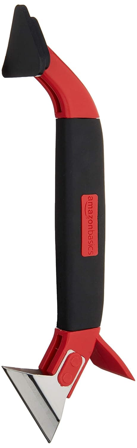 Detalle de Amazon Basics 3-IN-1 Caulk Tool for Removal and Application 🛠