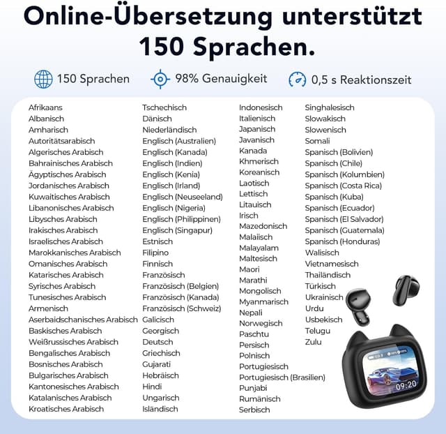 Detalle 2 de MS102 Ki Übersetzer Kopfhörer 3-in-1