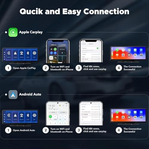 Thumbnail 7 de LAMTTO 9.26" Wireless CarPlay & Android Auto 9.26"
