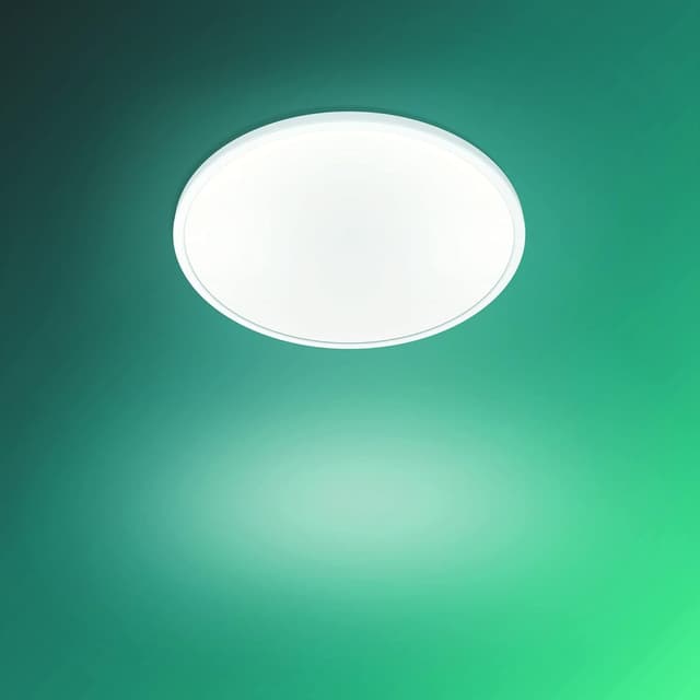 Detalle 2 de Philips Superslim Plafón LED blanco regulable 18W