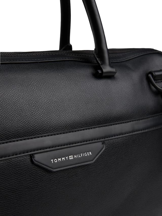 Detalle de Tommy Hilfiger Laptoptasche Business aus Leder