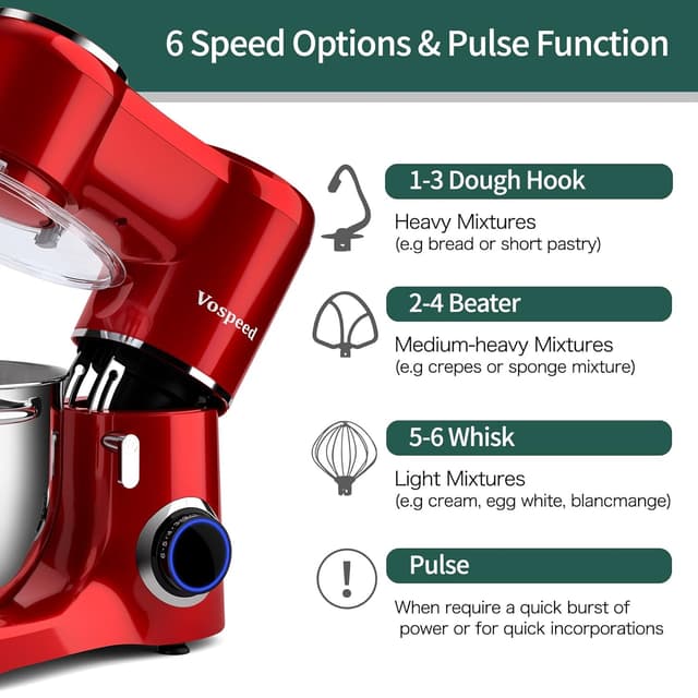 Thumbnail 1 de Vospeed Stand Mixer 8L electric mixer