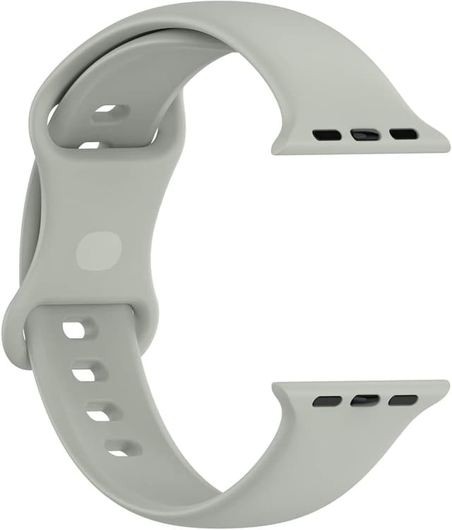 Detalle 2 de Panda Bobo Silicone Strap for Apple Watch Series 1–10 & SE (38/40/41/42mm) – Soft waterproof sport band replacement