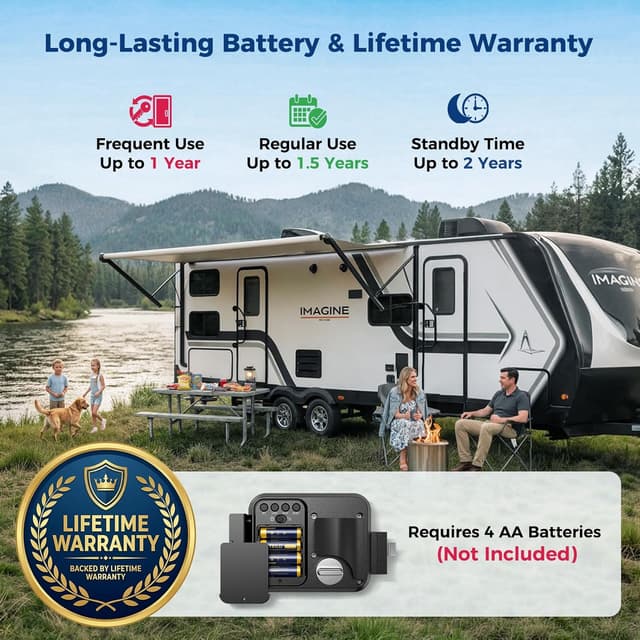 Thumbnail 6 de ONNAIS RV Door Lock 10 🔒