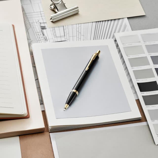 Thumbnail 7 de Parker IM Bolígrafo negro dorado | Estuche de regalo ✒