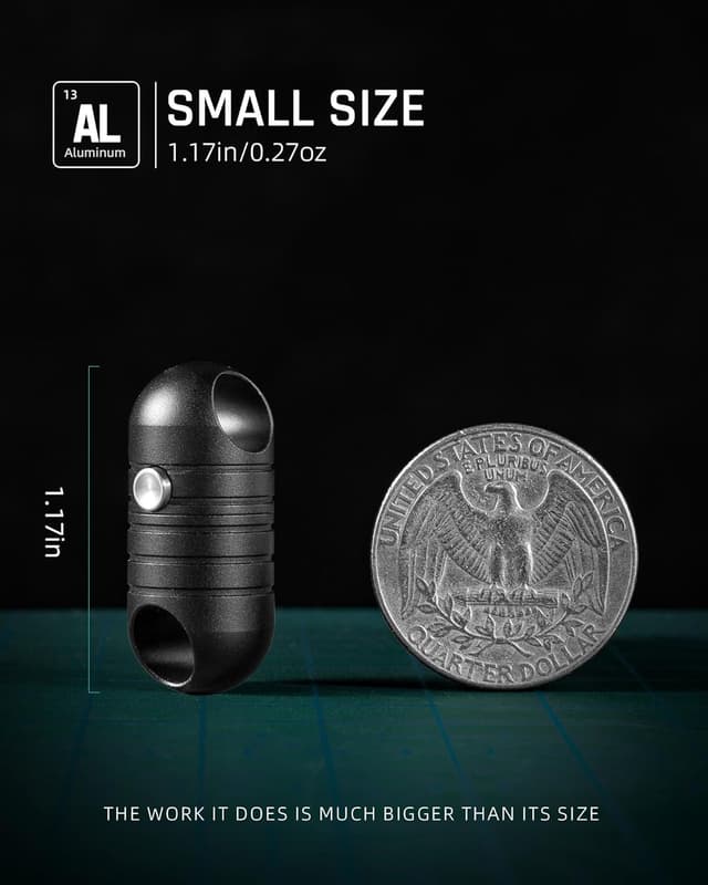 Thumbnail 4 de TISUR Quick Release Keychain 1.18" 🔑