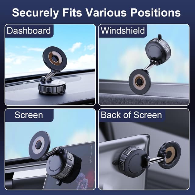 Detalle 2 de RUAMUAFLY 2026 Magnetic Car Phone Holder 2414 gf