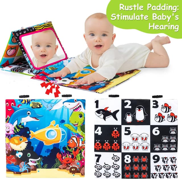 Detalle de Auney Baby Spiegel-Spielzeug 0-9 Monate