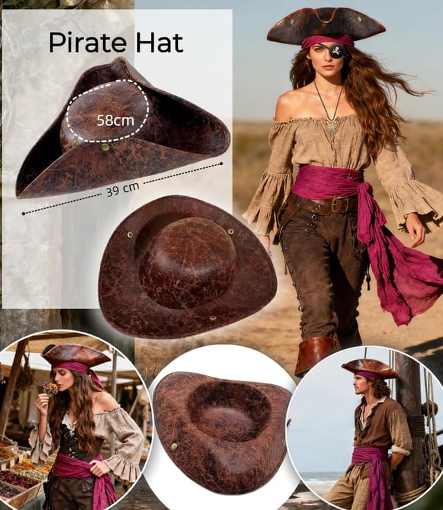 Thumbnail 5 de kasahara Ensemble Accessoires Pirate complet