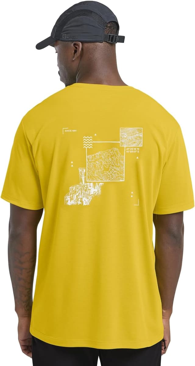 Detalle 2 de Jack Wolfskin Vonnan Graphic T Shirt 1er Pack