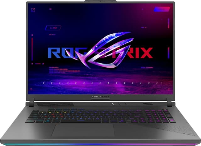 Detalle de ASUS ROG Strix G18 G814FP Gaming-Laptop mit 18" 2,5K 240Hz, Ryzen 9 9955HX und RTX 5070