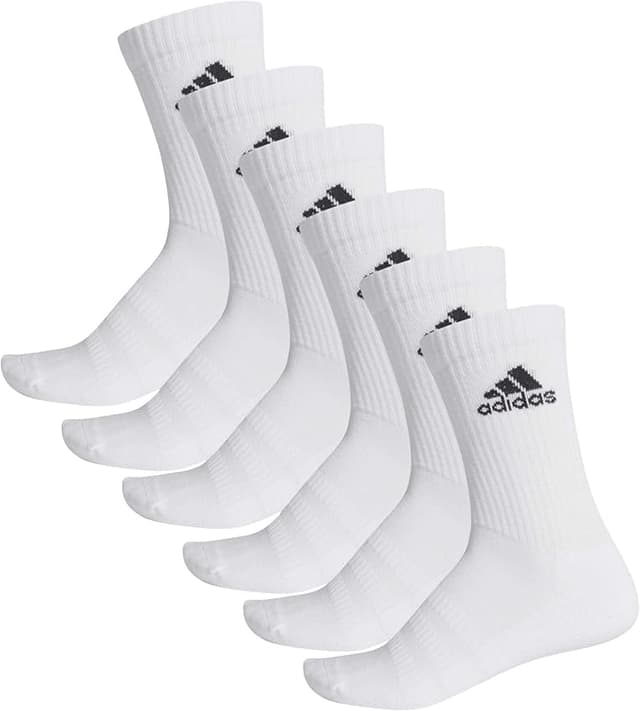 Thumbnail 6 de adidas Cushioned Sportswear Crew Socks 6 pares, talla 7–8