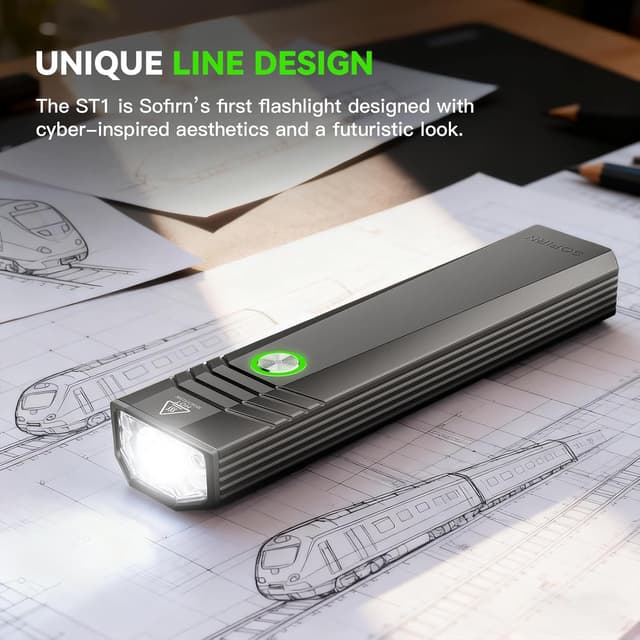 Detalle 2 de Sofirn ST1 torch, 1500LM beam